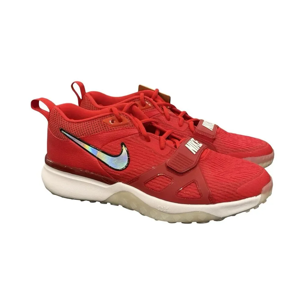 Size 10.5 Nike Air Zoom Diamond Elite Turf Red Mens Baseball Shoes DZ0503-600